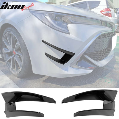 2019-2025 Toyota Corolla Hatchback D Style Painted #218 Front Canards
