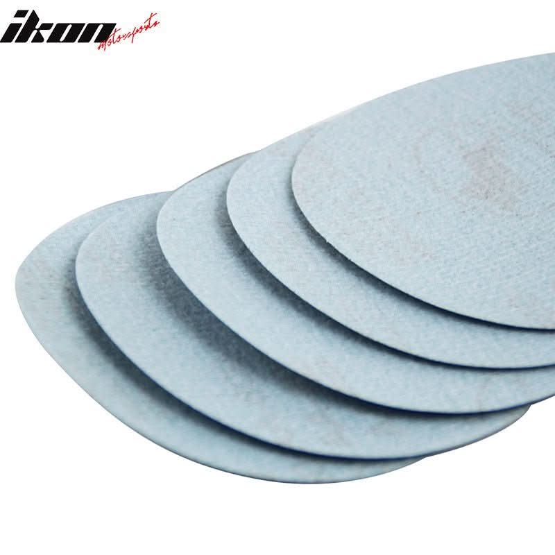 10PC 5in 127mm 800 Grit Auto Sanding Disc Sandpaper Sheets Sand Paper