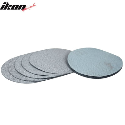 100PC 5in 127mm 240 Grit Auto Sanding Disc Sandpaper Sheets Sand Paper