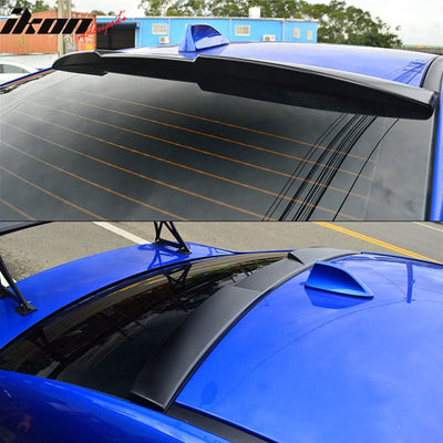 2015-2021 Subaru WRX & WRX STI V Style Matte Black Roof Spoiler ABS