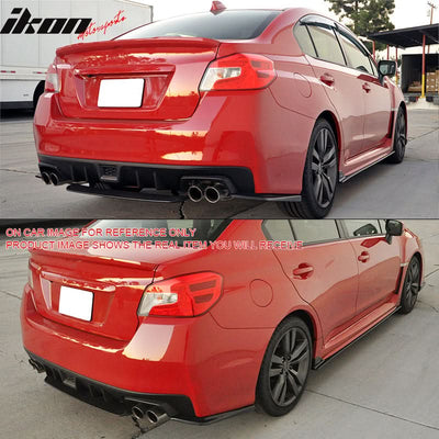 2015-2021 Subaru WRX STI Style Painted #K7X Rear Bumper Diffuser ABS