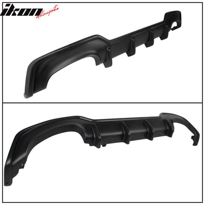 2019-2022 Toyota Corolla E210 Hatchback Matte Black Rear Diffuser ABS