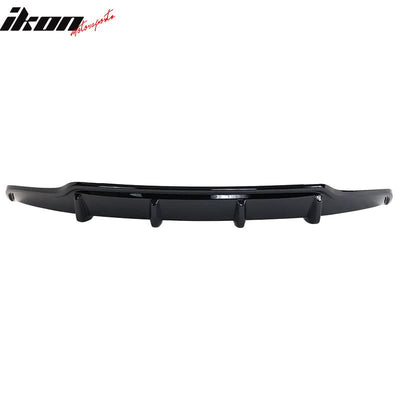 2017-2023 Tesla Model 3 Rear Bumper Diffuser V Style #PBSB Black