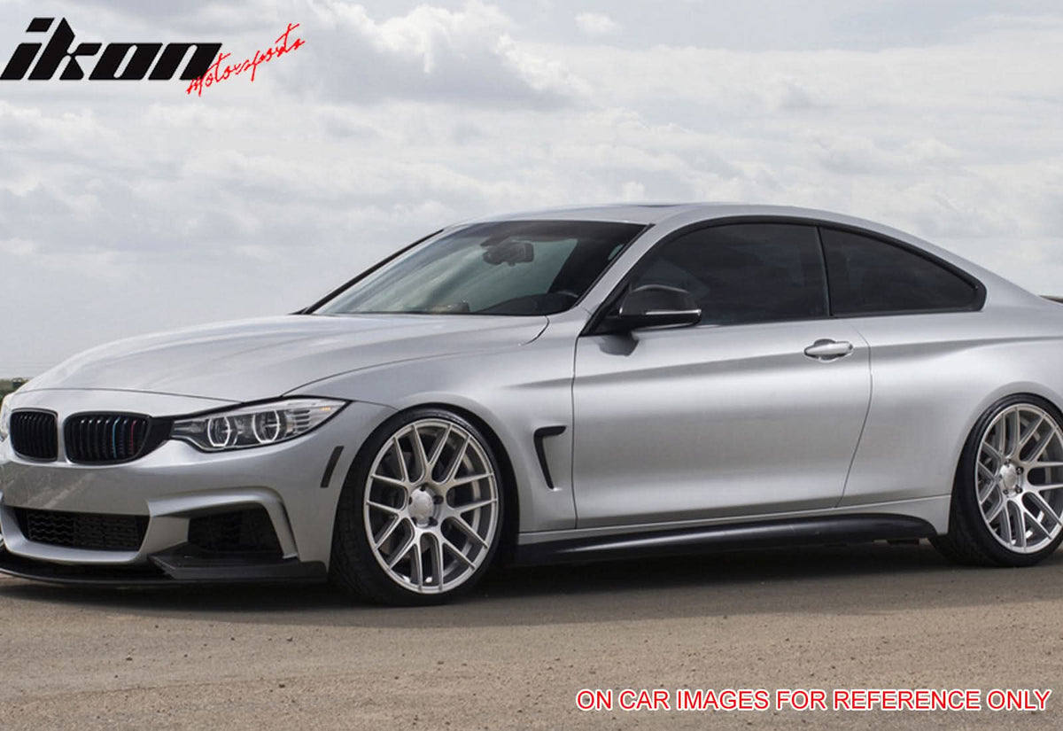 2014-2016 BMW 4-Series F32 F33 F36 Matte Black Side Fender Air Vent