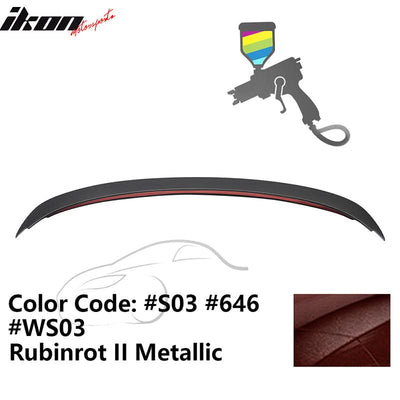 2006-2011 BMW 3-Series E90 4-Door Sedan Trunk Spoiler ABS