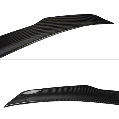 2015-2023 Ford Mustang Coupe Trunk Spoiler V Style Carbon Fiber Wing