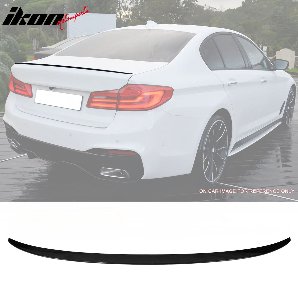 2017-2023 BMW 5 Series G30 M5 Performance Painted #416 Trunk Spoiler