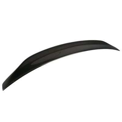 2017-2025 Audi A4 B9 Trunk Spoiler Carbon Fiber V Style Rear Deck Wing