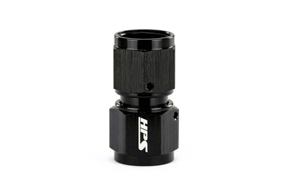HPS Performance Products AN Female to Female Swivel Coupling Adapter, Aluminum, Black