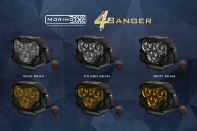 Morimoto 4Banger LED Ditch Light System: Toyota Tundra (14-21)