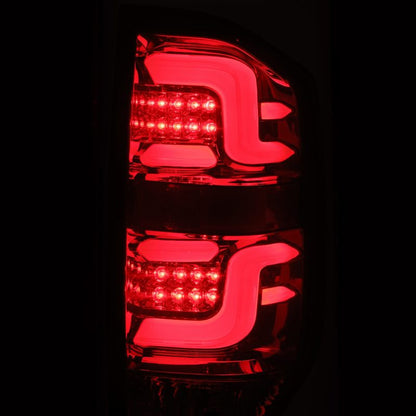 AlphaRex 14-21 Toyota Tundra PRO-Series LED Tail Lights Jet Black