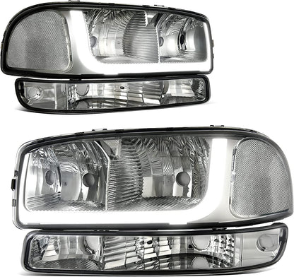 AmeriLite 2013-2015 Altima 4Dr Sedan Replacement Headlights Pair Halogen Type - Driver and Passenger Side