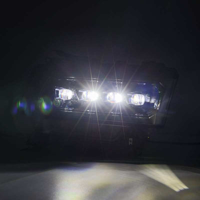 AlphaRex 19-21 Ram 2500 NOVA LED Proj Headlights Plank Style Alpha Blk w/Activ Light/Seq Signal/DRL 880552 *Discontinued