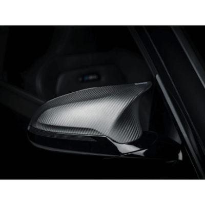 Akrapovic 2014+ BMW M3 (F80) Carbon Fiber Mirror Cap Set - Matte