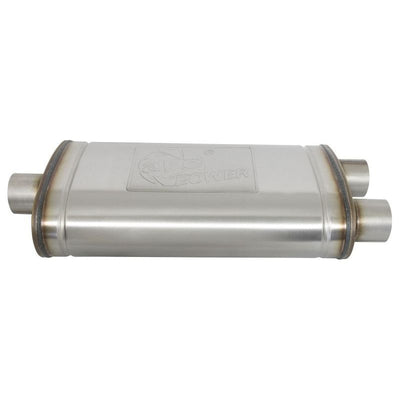 aFe Gemini XV 3in 304 SS Cat-Back Exhaust 09-18 GM Trucks V6-4.3/V8-4.8/5.3L w/ Black Tips