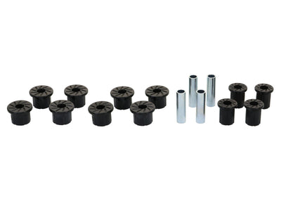 Whiteline 89-95 Toyota Pickup / 01-04 Toyota Tacoma Rear Leaf Spring Shackle Bushing Kit W73470