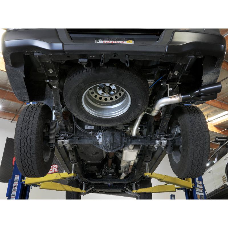 aFe 2024+ Ford Ranger L4-2.3L (t) Vulcan Series 2.5in to 3in Cat-Back Exhaust w/ Black Tip