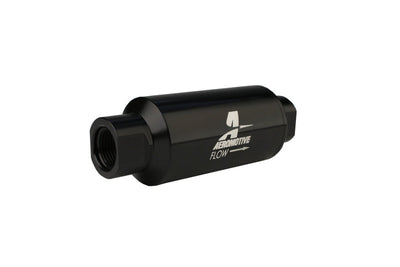 Aeromotive 100 Micron, ORB-10 Black Fuel Filter