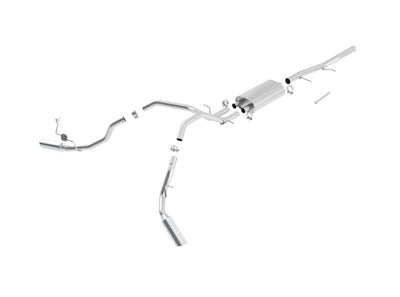 Borla 09-11 Chevrolet Sierra 1500 WT/SLT/SLEi/XFE / Silverado 1500 WT/LT/LTZ/LS SS Catback Exhaust 140341