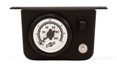 AIRLIFT Load Controller II - Single Gauge w/ Lps 5 PSI Min.