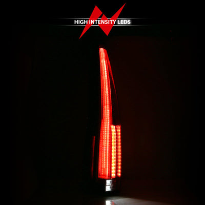 ANZO 2007-2014 Chevrolet TahOE Led Taillights Red/Clear 311297