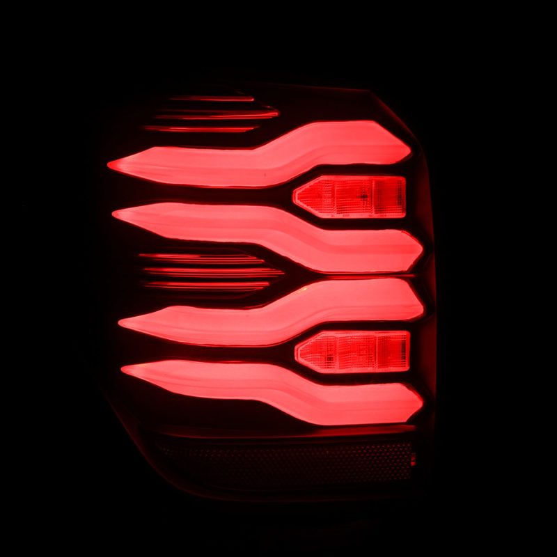 AlphaRex 10-24 Toyota 4Runner LUXX-Series LED Tail Lights Black