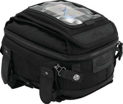 Burly Brand Voyager Tank/Tail Bag - Black B15-1010B
