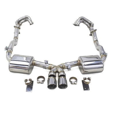 Stainless Valved Catback Exhaust for Porsche Boxster Cayman 981
