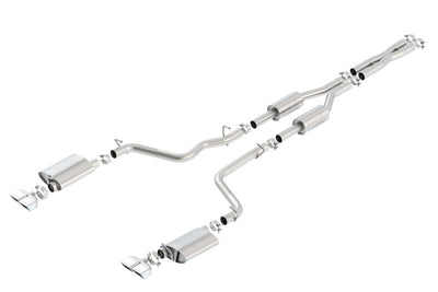 Borla 09-14 Dodge Challenger R/T 5.7L RWD 2Dr. 2.5in. ATAK CB Exhaust - Dual Split Rear Exit 140708