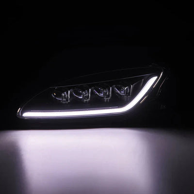 AlphaRex 99-09 Honda S2000 NOVA-Series LED Projector Headlights Black