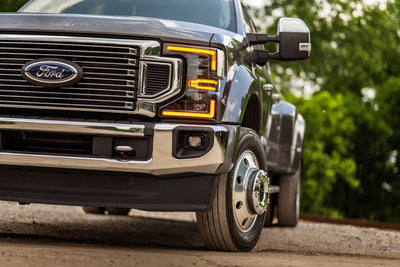 Morimoto Ford Super Duty (20-22) XB LED Headlights - Amber DRL