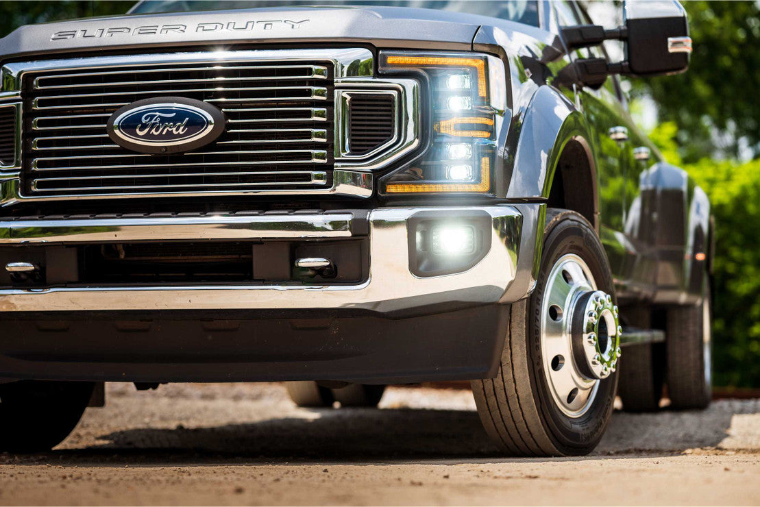 Morimoto Ford Super Duty (20-22) XB LED Headlights - Amber DRL