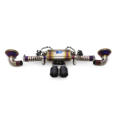 Titanium OEM Style Catback Exhaust for Porsche 992 992.1 992.2 GT3 RS GT3RS 4.0