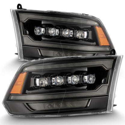AlphaRex 09-18 Ram Truck (MK II 5th Gen 2500 Style) NOVA-Series LED Projector Headlights Alpha-Black