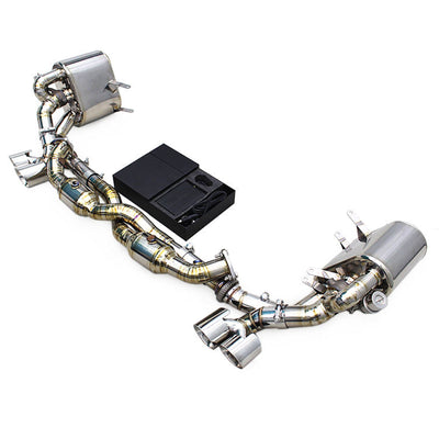 Titanium Valved Catback Exhaust for Porsche 911 997.1 997.2 Carrera 4S