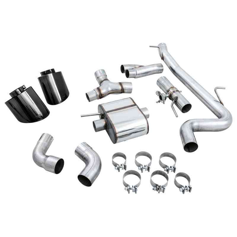 AWE Tuning 18-19 Audi TT RS 2.5L Turbo Coupe 8S/MK3 SwitchPath Exhaust w/Diamond Black RS-Style Tips