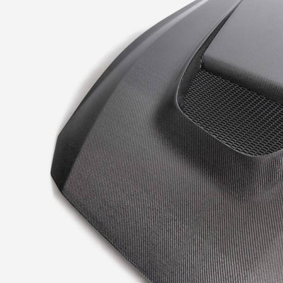 Anderson Composites 2024 Ford Mustang Type-GTD Double Sided Carbon Fiber Hood AC-HD24FDMU-GTD-DS