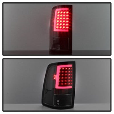 SPYDER xTune 09-18 Dodge Ram 1500 LED Tail Lights - Black Smoke (ALT-ON-DR09-LBLED-BSM) 9038488