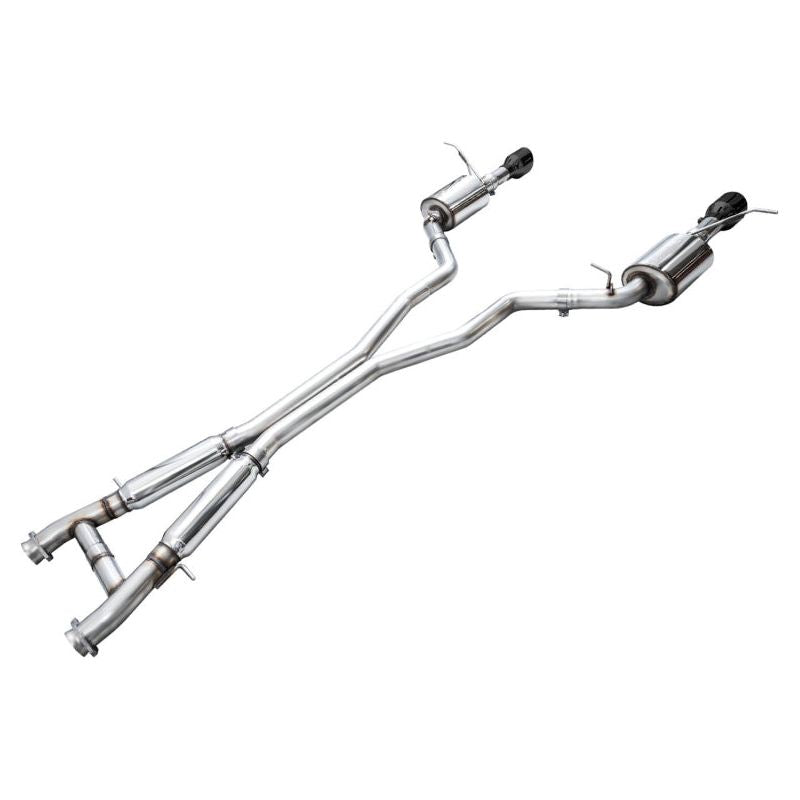 AWE Tuning 18-23 Dodge Durango SRT & Hellcat Touring Edition Exhaust - Diamond Black Tips