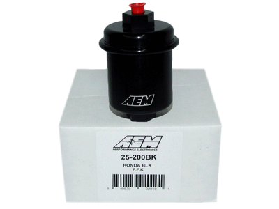 AEM Electronics High Volume Fuel Filter Black