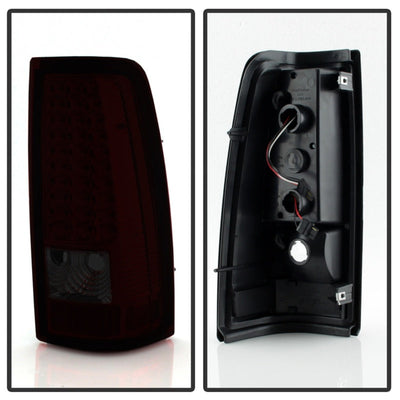 SPYDER Xtune Chevy Silverado 1500/2500/3500 99-02 LED Tail Lights Red Smoke ALT-ON-CS99-LED-RS 5011763