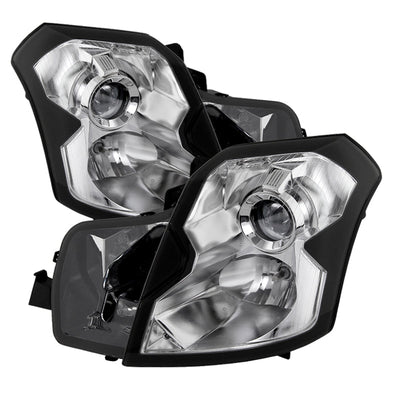 SPYDER Xtune Cadillac Cts 03-07 Crystal Headlights Halogen Model Only Chrome HD-JH-CCTS03-C 9023804