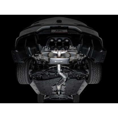 AWE Tuning 2024 Acura Integra Type S DE5 FWD Touring Edition Exhaust w/ Triple Diamond Black Tips
