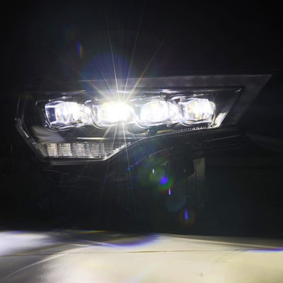 AlphaRex 14-24 Toyota 4Runner MK II NOVA-Series LED Projector Headlights Black