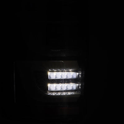 AlphaRex 15-20 Ford F150 Luxx-Series LED Tail Lights Alpha-Black 652030 *Discontinued