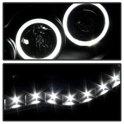 SPYDER Xtune Toyota Tacoma 05-11 Halo Projector Headlights Black PRO-JH-TT05-LED-BK 9027857