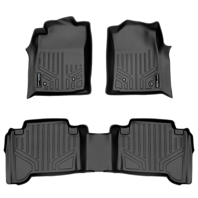 SmartCoverage™ Custom Fit Floor Liners For 2005-2011 Toyota Tacoma Double Cab (No Manuals)