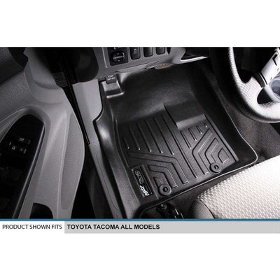 SmartCoverage™ Custom Fit Floor Liners For 2005-2011 Toyota Tacoma Double Cab (No Manuals)