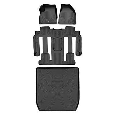 SMARTLINER Custom Fit Floor Liners For Traverse/Enclave with 2nd Row Bucket Seats