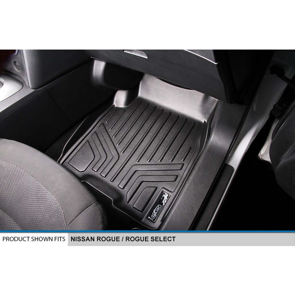 SMARTLINER Custom Fit Floor Liners For 2008-2013 Nissan Rogue / 2014-2015 Rogue Select